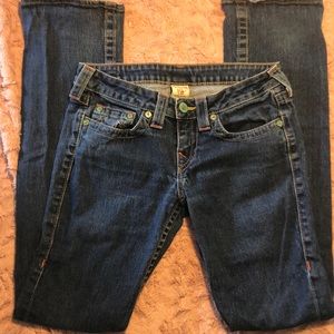 True religion straight leg jeans